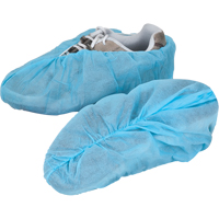 Shoe Covers, Large, Polypropylene, Blue Groupe Generik