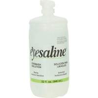 Bouteilles de solution saline pour douche oculaire, Bouteille Plein, 32 oz Groupe Generik