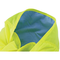 Chill-Its&reg; 6710CT Cooling Triangle Hats, High Visibility Lime-Yellow Groupe Generik