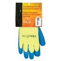Gants haute visibilit&eacute; doubl&eacute;s d'acrylique de caoutchouc naturel, 2T-Grand, R&ecirc;vetement Latex de caoutchouc, Calibre 7, Enveloppe en Acrylique Groupe Generik