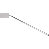 Inspection Mirror, Rectangular, 3-3/4" L x 2" W, Telescopic Groupe Generik