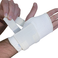 Supports de poignet ambidextres, Coton/&eacute;lastique, Petit Groupe Generik