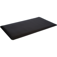 WD Deck Plate Mats, Diamond, 4' x 12' x 5/8", Black, Sponge Groupe Generik