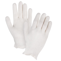 Mediumweight Inspection Gloves, Poly/Cotton, Hemmed Cuff, Ladies Groupe Generik