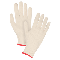 Gants en tricot d'usage standard, Poly/coton, Calibre 7, Petit Groupe Generik