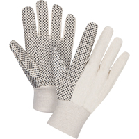 Gants en toile de coton &agrave; pois sur la paume, 8 oz, Petit Groupe Generik