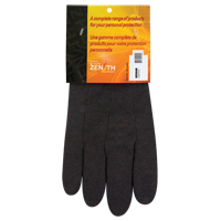 Gants de jersey, Grand, Brun, Non doubl&eacute;, Poignet en tricot Groupe Generik