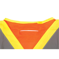 Veste d'arpenteur haute visibilit&eacute;, conforme &agrave; la CSA, Orange haute visibilit&eacute;, Moyen, Polyester Groupe Generik