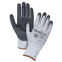 Gants &eacute;lastiques sans coutures r&eacute;sistants &agrave; la coupe, Taille Grand/9, Calibre 13, Rev&ecirc;tement Polyur&eacute;thane, Enveloppe en PEHP, ANSI/ISEA 105 niveau 4/EN 388 niveau 5 Groupe Generik