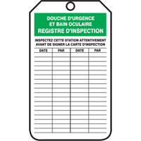 Inspection Tags, Cardstock, 3-1/8" W x 5-7/8" H, French Groupe Generik