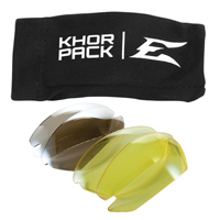 Lentilles de rechange pour les lunettes de s&eacute;curit&eacute; Khor, Antibu&eacute;e/anti-&eacute;gratignures, Transparent, Khor Groupe Generik