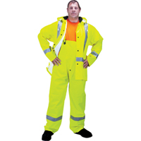 Imperm&eacute;able pour la circulation de premi&egrave;re qualit&eacute; RZ900, Polyester/PVC, Moyen, Jaune lime Groupe Generik