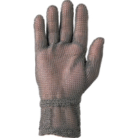 2" Cuff Mesh Glove, Size Small/7, Stainless Steel Shell, ANSI/ISEA 105 Level 5 Groupe Generik