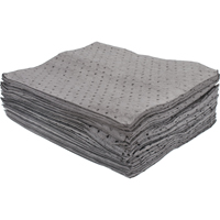 Premium Bonded Sorbent Pads, Universal, 15" x 17", 15 gal. Absorbancy Groupe Generik