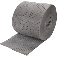Premium Bonded Sorbent Rolls, Heavyweight, 150' L x 15" W, 25 gal. Absorbancy Groupe Generik