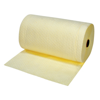 Premium Bonded Sorbent Rolls, Mediumweight, 150' L x 30" W, 40 gal. Absorbancy Groupe Generik