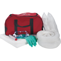 Trousse de lutte contre les d&eacute;versements de premi&egrave;re qualit&eacute; pour v&eacute;hicules, Huile seulement, Sac, Absorbance de 10 gal. US Groupe Generik