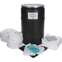 Spill Kit, Oil Only, Drum, 55 US gal. Absorbancy Groupe Generik