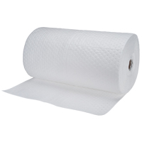 Rouleaux absorbants en fibres fines de calibre industriel, Lourd, 150' lo x 30" la, Absorption 70 gal. Groupe Generik
