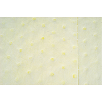 Premium Laminated (SMS) Sorbent Pads, Hazmat, 15" x 17", 30 gal. Absorbancy Groupe Generik