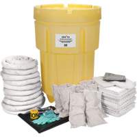 Premium Shop Spill Kit, Oil Only, Drum, 95 US gal. Absorbancy Groupe Generik