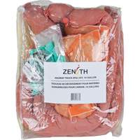 Trousse de lutte contre les d&eacute;versements pour camion, Mati&egrave;res dangereuses, Sac, Absorbance de 10 gal. US Groupe Generik
