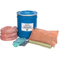Trousse de lutte contre les d&eacute;versements pour camion, Mati&egrave;res dangereuses, Baril, Absorbance de 10 gal. US Groupe Generik