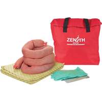 Trousse &eacute;conomique de lutte contre les d&eacute;versements, Mati&egrave;res dangereuses, Sac, Absorbance de 5 gal. US Groupe Generik