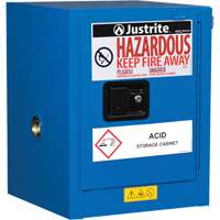 Sure-Grip&reg; Ex Hazardous Material Countertop Safety Cabinets, 4 gal., 17" x 22" x 17" Groupe Generik