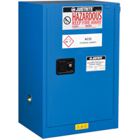ChemCor&reg; Lined Hazardous Material Compac Safety Cabinets, 12 gal., 23.25" x 35" x 18" Groupe Generik