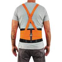 Ceinture de support dorsal haute visibilit&eacute; en &eacute;lasthanne ProFlex 100HV, &eacute;lastique, T-petit Groupe Generik