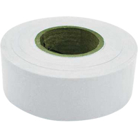 Flagging Tape, 1.2" W x 300' L, White Groupe Generik