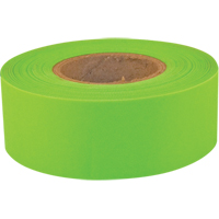 Sub-Zero Flagging Tape, 1.2" W x 150' L, Fluorescent Lime Groupe Generik