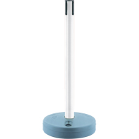Outdoor TensaBarrier&reg; - Receiver Posts, 37" High, White Groupe Generik