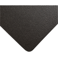 Tapis Kleen-Rite no 383, Couloir, 3' x 150' x 3/32", Noir Groupe Generik