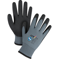 Gants enduits de premi&egrave;re qualit&eacute; ZX-30°, 11/2T-Grand, R&ecirc;vetement PVC, Calibre 15, Enveloppe en Nylon Groupe Generik