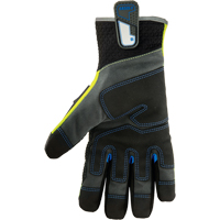 Gants thermiques &eacute;tanches et performant r&eacute;duisant les impacts dorsaux ProFlex, Petit, Paume en Su&egrave;de, Poignet S&eacute;curit&eacute; Groupe Generik