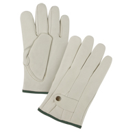 Gants de cordeur de premi&egrave;re qualit&eacute;, Moyen, Paume Cuir fleur de vache Groupe Generik