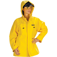 V&ecirc;tements imperm&eacute;ables Hurricane ignifuges et r&eacute;sistants &agrave; l'huile, vestes, 4T-Grand, Jaune Groupe Generik