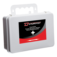 Trousse de premiers soins pour bureau Dynamic, Dispositif m&eacute;dical Classe 1, Boîte en plastique Groupe Generik