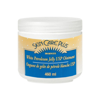 Gel&eacute;e de p&eacute;trole blanche Skin Care Plus, Onguent Groupe Generik
