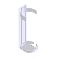 Support en plastique pour v&eacute;hicule de solution Bio Med Wash Dynamic Groupe Generik