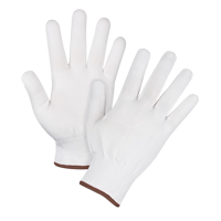 Seamless String Knit Gloves, Polyester, 15 Gauge, Men's Groupe Generik