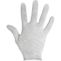 Inspection Gloves, Cotton, Unhemmed Cuff, Ladies Groupe Generik