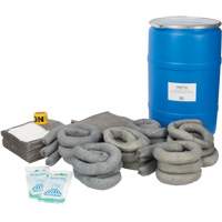Trousse de lutte contre les d&eacute;versements, Universel, Baril, Absorbance de 55 gal. US Groupe Generik