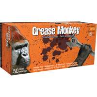 Gants Grease Monkey, Moyen, Latex, 15 mils, Sans poudre, Bleu Groupe Generik