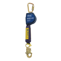 Cordage de s&eacute;curit&eacute; autor&eacute;tractable allong&eacute; Nano-Lok, 10', Polyester/Sangles, Pivotant Groupe Generik