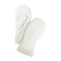 Boa-Lined Premium Grain Winter Mitts, Size Large, Mitt Groupe Generik