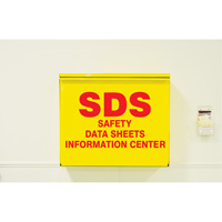 Safety Data Sheet Storage Cabinet, English, Binders Included Groupe Generik