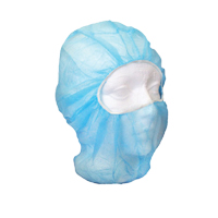 Disposable Balaclava Hood, Polypropylene, Blue Groupe Generik